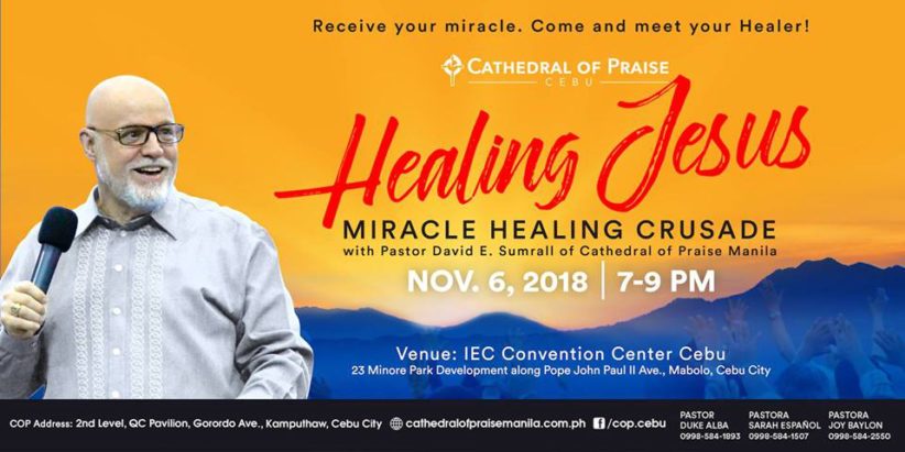 Healing Crusade in Cebu with Pastor David Sumrall - Charismatanews.org