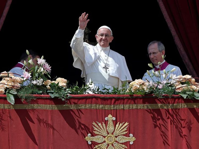 In Easter Message, Pope Warns Against The Spread Of Conflict