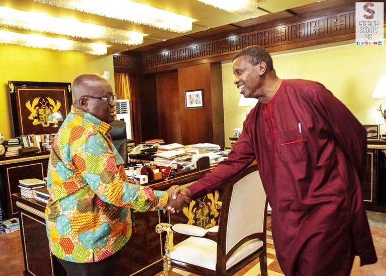 Pastor E.A. Adeboye Visits President Nana Akuffo-Addo