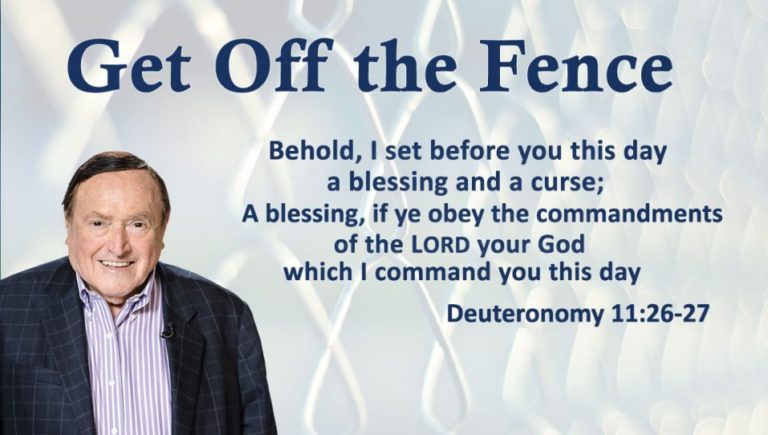 Get Off The Fence