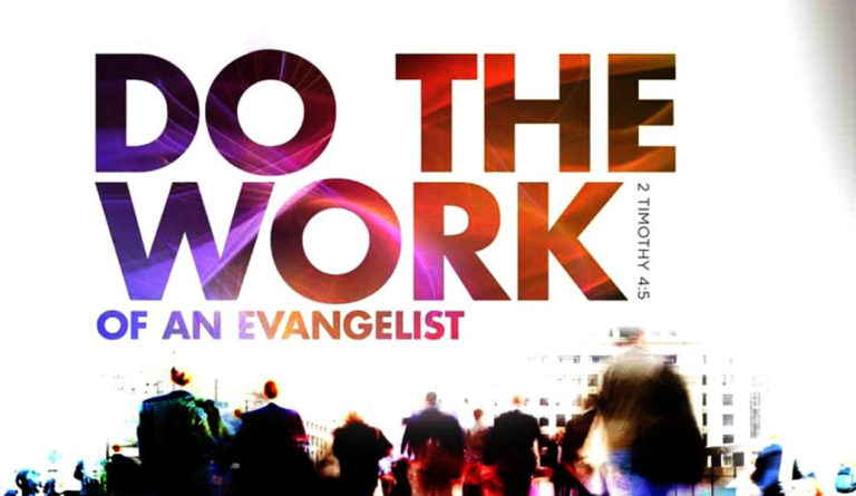 You Don’t Accidentally Evangelize: If You Don’t Prioritize It, It Won’t Happen 1