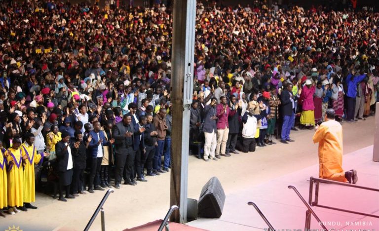 With Evangelist Dag In The Harvest Fields Of Namibia