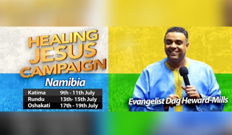 BREAKING NEWS: Evangelist Dag Heward-Mills In A 3 City Campaign In Namibia