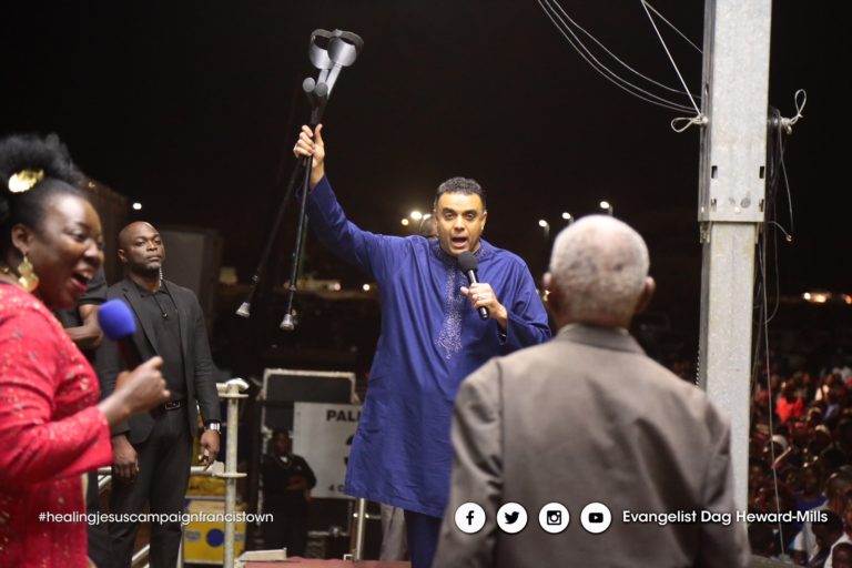 When 21st Century Healing Evangelist Steps Into Francistown With The Healing Jesus