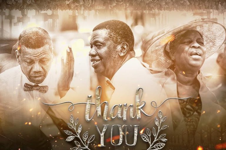 Thanks Living – RCCG Holy Ghost Congress 2019 – The Great Turnaround