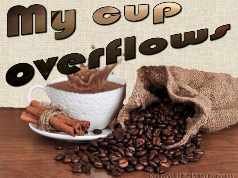 Why Sheep Need the Shepherd’s Cup to Overflow
