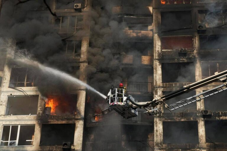 Young Christian missionary escaping smoking Kyiv describes ‘moments of light’