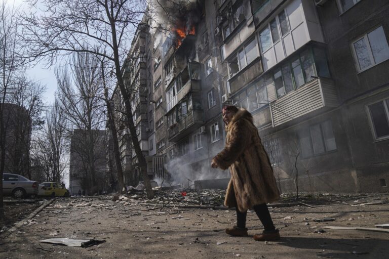 Christian charity ‘concerned’ for chaplains in Ukraine as a church in Mariupol is bombed