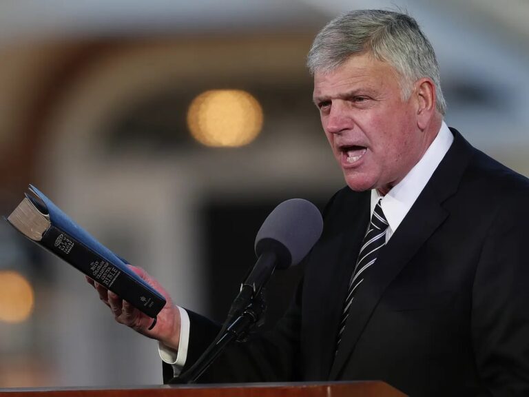 Franklin Graham wins nearly £100,000 in damages over Scottish venue cancellation