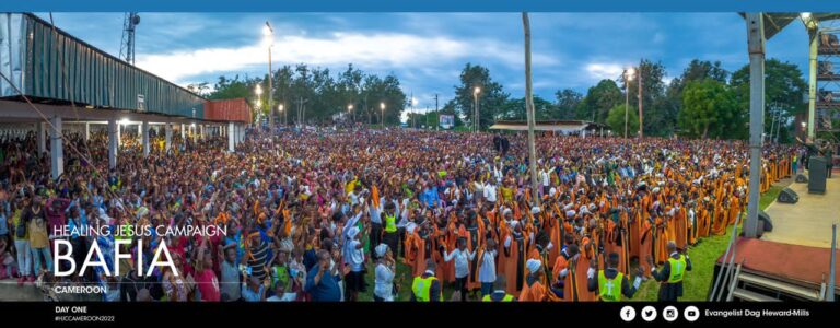 Dag Heward-Mills in Miracle Crusade in Bafia