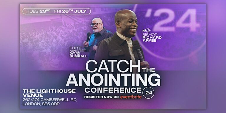 Catch The Anointing Conference 2024 – UK