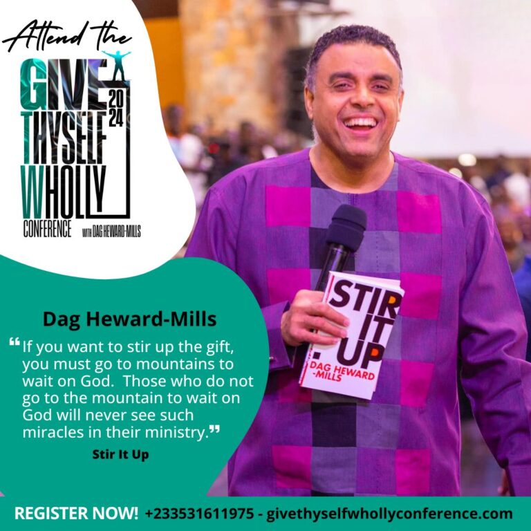 Give Thyself Wholly Conference 2024 with Evangelist Dag Heward-Mills: A Must-Attend Event for Christian Leaders