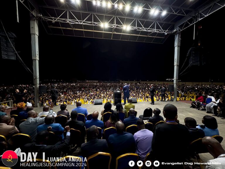Healing Jesus Campaign 2024: Luanda, Angola (Day 1) – A Night of Miracles and Divine Encounter