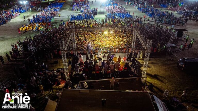 A Night of Great Mercy in Anié, Togo — Day 1 of the Crusade with Apostle Randy Impact